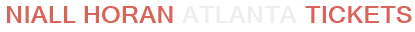 Niall Horan Atlanta Tickets